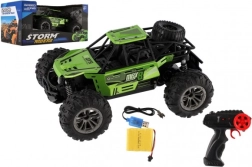 RC buggy terepjáró autó zöld 22 cm