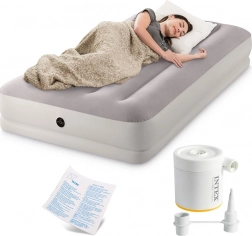 felfújható matrac 191 × 99 × 30 cm egy fő részére USB pumpával Intex