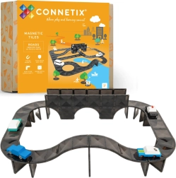 Connetix Roads Creative Pack mágneses utak – kreatív készlet 48 db