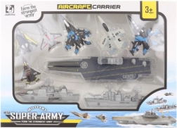 Repülőgép-hordozó kiegészítőkkel gyerekeknek