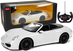 RC autó Porsche 911 Carrera S Rastar 1:12 – Fehér