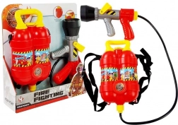 Gyermek mentőszett vízipisztollyal és hátitartállyal