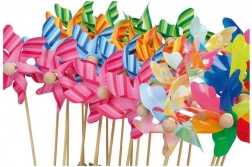 SMALL FOOT gyerek fa szélforgó