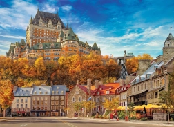 Puzzle EUROGRAPHICS Quartier Petit Champlain 1000 darabos