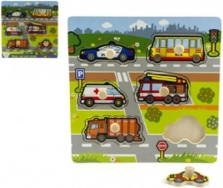 Fa beillesztős játékom - Első autóim