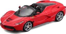Bburago 1:43 Ferrari LaFerrari Aperta fém autómodell – Piros