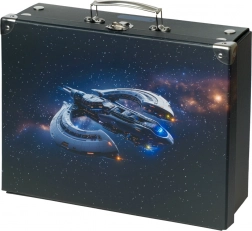 Baagl összecsukható iskolai bőrönd Űrhajó