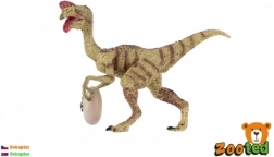 Oviraptor tojással műanyag figura 12 cm
