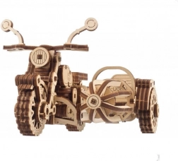 UGEARS 3D puzzle Harry Potter: Hagrid repülő motorja – fa mechanikus modell