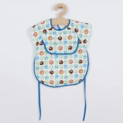 New Baby gyermek előke–kötény 42 × 35 cm kék