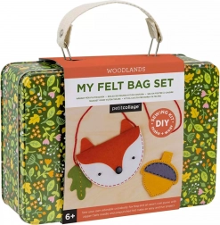 kreatív készlet – rókatáska és makkpénztárca PETIT COLLAGE