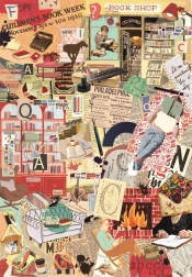 Puzzle Clementoni More is More: Könyvek és Írás 1000 darab