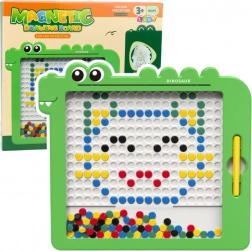 Mágneses Tábla Mozaik Dino