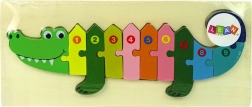 Fakífa krokodil kirakó – számok 1–10