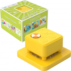 Állítható lyukasztó CaDA – sárga kreatív készlet 108 darabbal