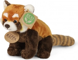 Plüss piros panda 18 cm környezetbarát