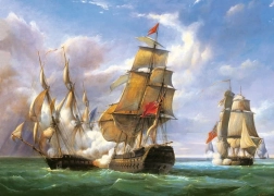 3000 darabos puzzle – tengeri csata