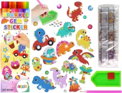 Gyémánt Mozaik Matricák Dínók