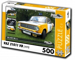 Puzzle Retro Autók VAZ 21011 VB 1979 500 darab