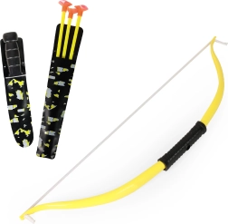 Gyerek íj nyilakkal és késsel – biztonságos tapadókorongos készlet