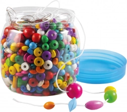 Detoa fa gyöngyök dobozban