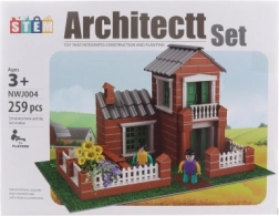 Játék Építőkészlet Kiskerttel Műanyagból