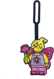 LEGO poggyász címke – Pillangólány