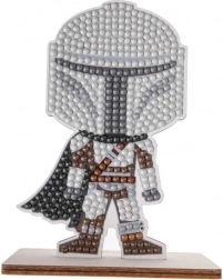 gyémántfestés crystal art buddies star wars: a mandalóri – önálló dekoratív figura