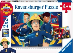 Ravensburger puzzle Tűzoltó Sam 2×24 darab