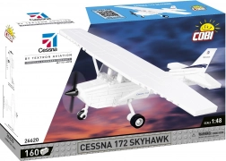 Cobi építőkészlet Cessna 172 Skyhawk 160 kocka fehér