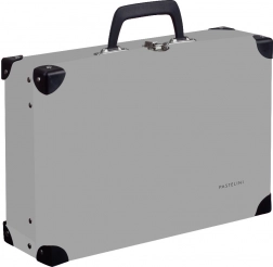 PASTELINI laminált koffer, szürke