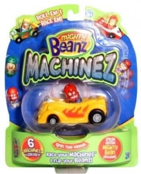 Mighty Beanz Machinez versenyautó gyűjthető babbal