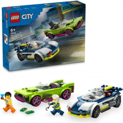 Lego City rendőrségi üldözés izomautóval 60415