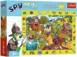 Megfigyelős puzzle SPY GUY – farm, 24 darab