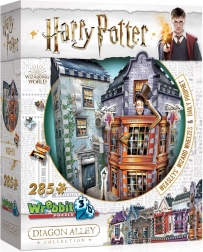 3D puzzle HARRY POTTER: Weasley Varázsvicc Vállalata és Reggeli Próféta (285 darab) – WREBBIT