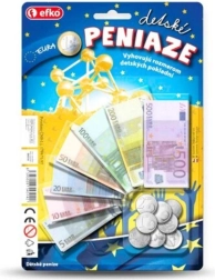 Gyerek európénz – bankjegyek és érmék