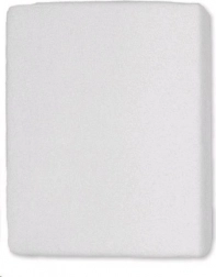 Frottír lepedő kiságyba, fehér, 120 × 60 cm