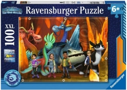 RAVENSBURGER gyermek puzzle ÍGY NEVELD A SÁRKÁNYODAT: THE NINE REALMS XXL 100 darab