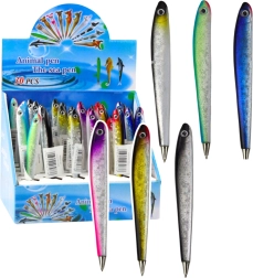 Hal alakú toll kék tintával