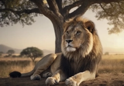 DINO pihenő oroszlán puzzle, 500 darab