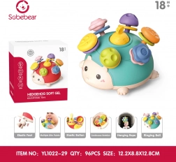 Multifunkciós szenzoros sün játék a legkisebbeknek