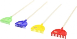 Gyermek gereblye fa nyéllel, 76 cm