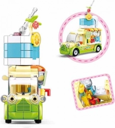 Smoothie Vagon építőkészlet Sluban Lányok Álma