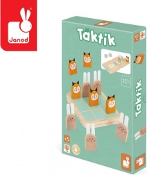 Janod - Két stratégiai játék egyben: Amőba és Verseny Taktik gyerekeknek 5 éves kortól