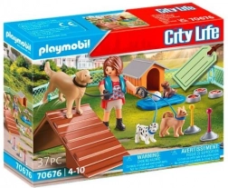 PLAYMOBIL City Life ajándék szett – kutyakiképző