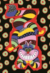 puzzle 500 darabos disney cheshire cat compact