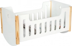 Kis láb wooden bölcső Little Button babajátékokhoz