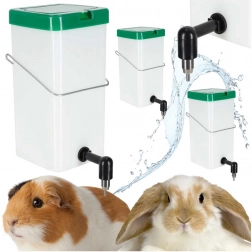 Csepegtetős itatók nyulaknak és rágcsálóknak, 1 l – 3 db-os készlet
