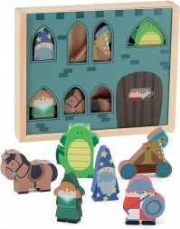 Vilac fa kastélyfigurák