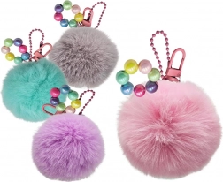 Bolyhos kulcstartó 8 cm